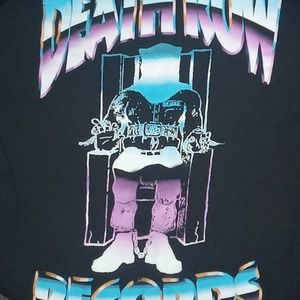 Mens small death row records Rap shirt